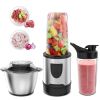 Blender and Food Processor Combo; LINK Chef 2 in 1 Multifunctional Food Fruit Meat Blender; Fruit Vegetable Juice Extractor; Detachable Stainless Stee