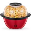 Popcorn Machine; 3.5 Quart; 450W Home Hot Oil Popcorn Maker Machine with Stirring Rod