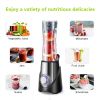 Personal Blender; Smoothie Blender with Bottle for Juice Shakes and Smoothie