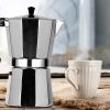 Italian Type Coffee Maker Aluminum Mocha Espresso Percolator Pot Coffee Maker Moka Pot Espresso Shot Maker Espresso Machine