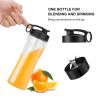 Personal Blender; Smoothie Blender with Bottle for Juice Shakes and Smoothie