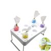 Cake Pastry Bag Holder Tray Stand Icing Bag Rack Cake Decoration Tool Baking Organizer