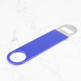 Fast Stainless Steel Beer Bottle Opener Metal Bar Pro. 7inch Heavy Dutyer Lever Custom Promotion Logo Gift Personalized Giveaway (Ships From: China, Color: Blue)