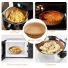 30/50/150PCS 6.3IN Air Fryer Paper Liners Disposable Oven Insert Parchment Sheets Non Stick