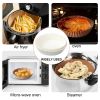 30/50/150PCS 6.3IN Air Fryer Paper Liners Disposable Oven Insert Parchment Sheets Non Stick