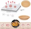 30/50/150PCS 6.3IN Air Fryer Paper Liners Disposable Oven Insert Parchment Sheets Non Stick